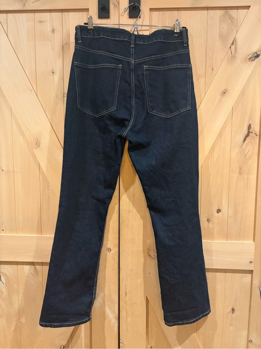 Zara Dark Straight Jeans-Like New - Picture 2 of 3